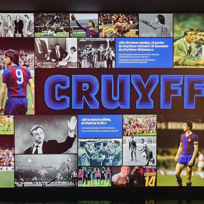 Barcelona Fietstour Nou Camp Stadion Johan Cruyff